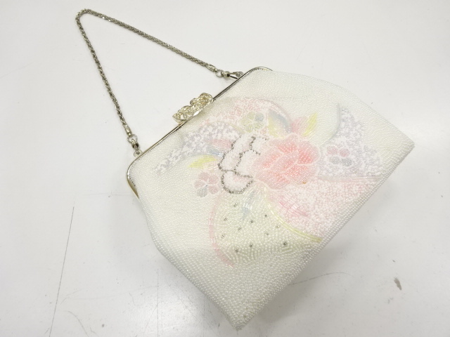 JAPANESE KIMONO / HANDBAG / BEADS